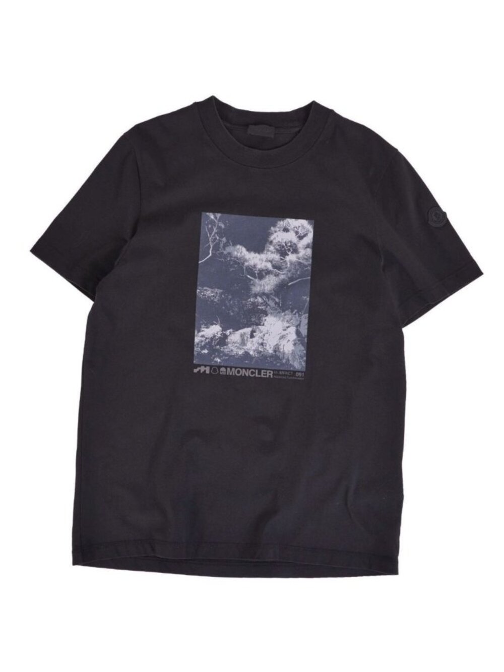 Moncler T-Shirt Shorts Black